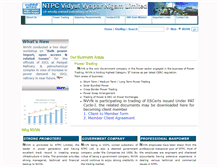 Tablet Screenshot of nvvn.co.in