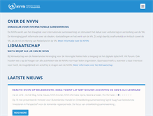 Tablet Screenshot of nvvn.nl